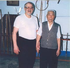 Master Wasil with Grandmaster Gao in Taiwan